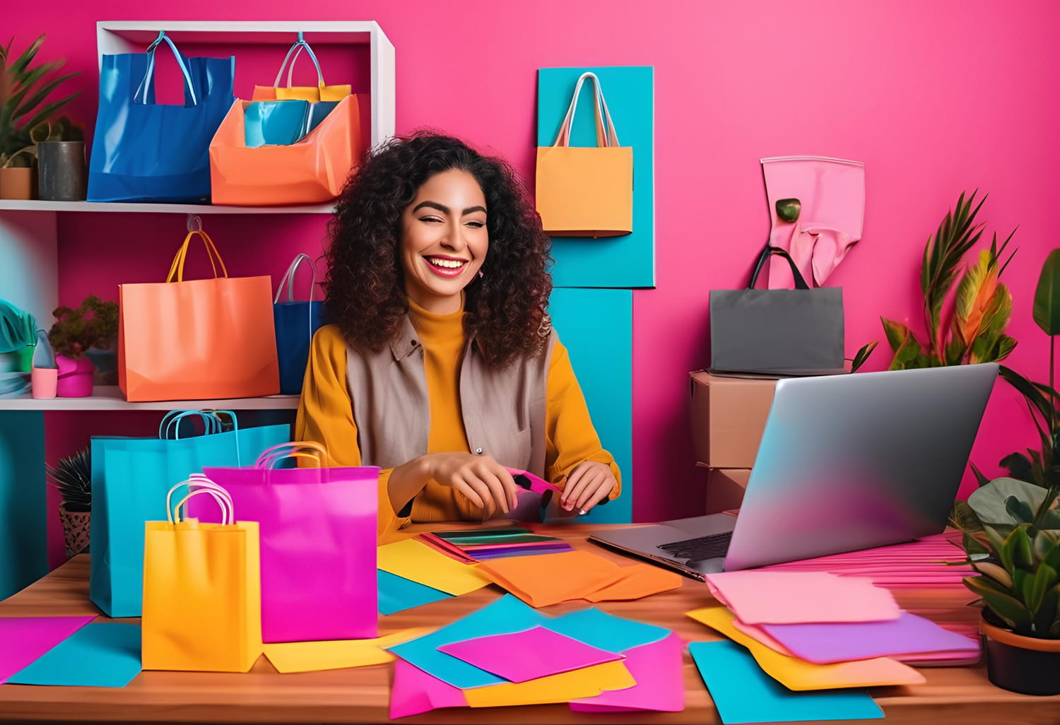 como conseguir renda extra montando sacolas em casa